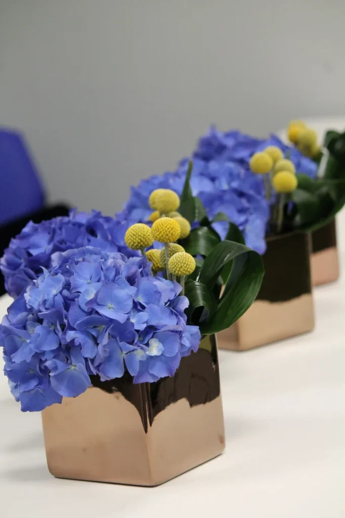 flowers for press conference