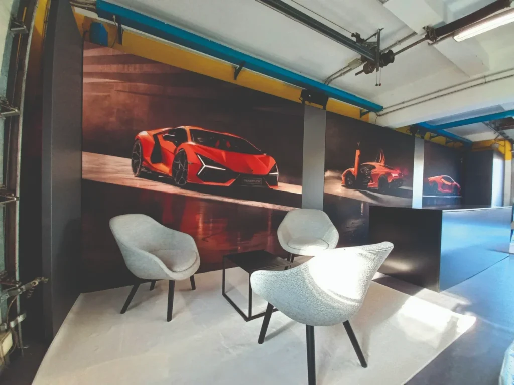 lamborghini event lounge 2023