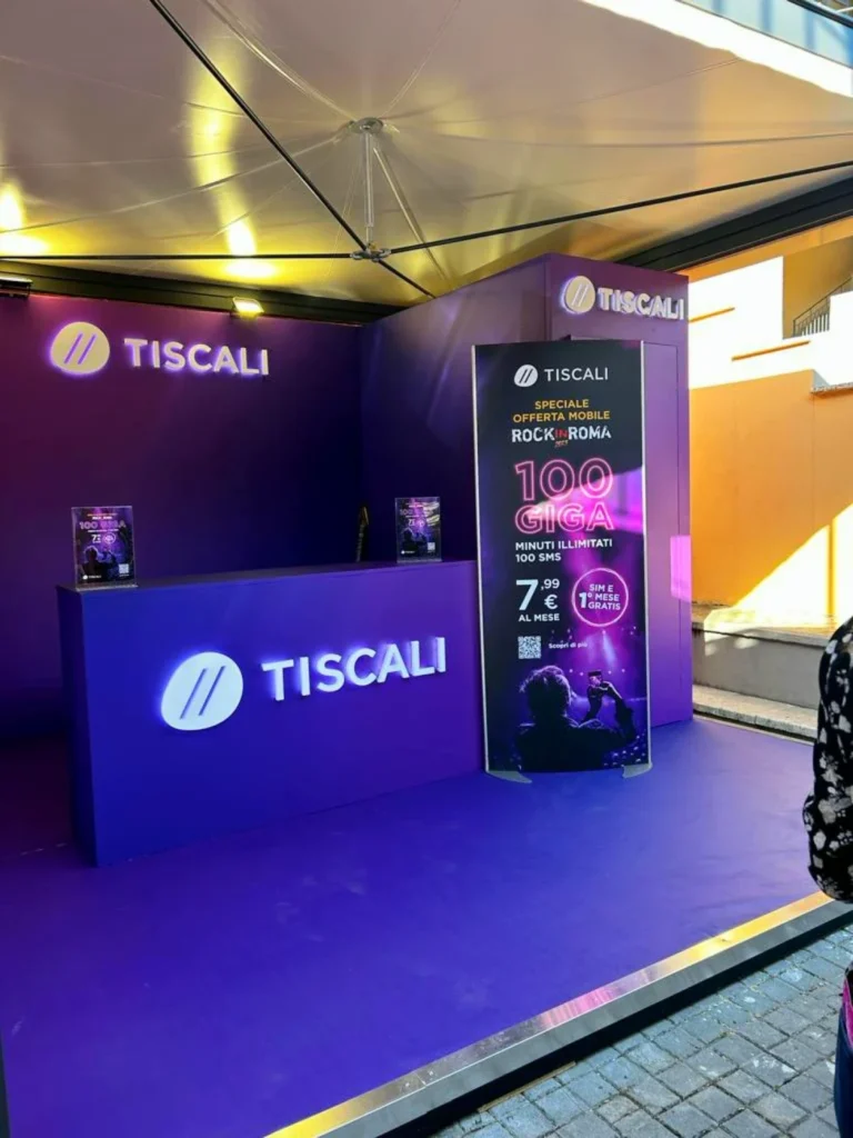 tiscali stand