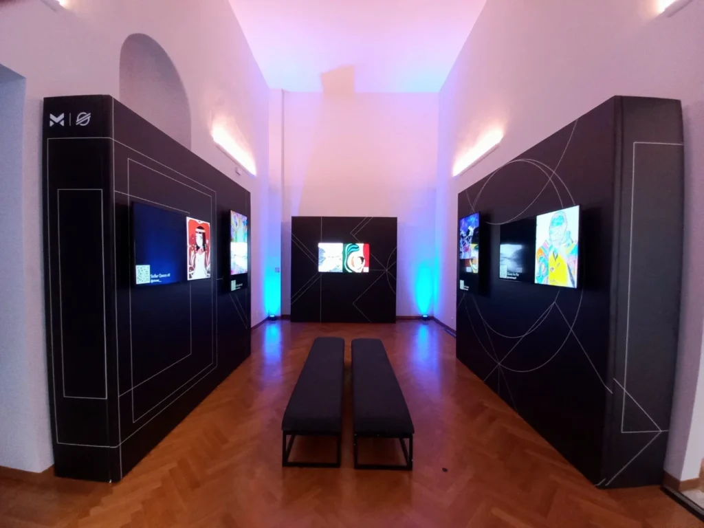 pareti multimediali stellar spazio field